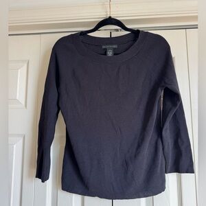 Apostrophe Black Crewneck Sweater